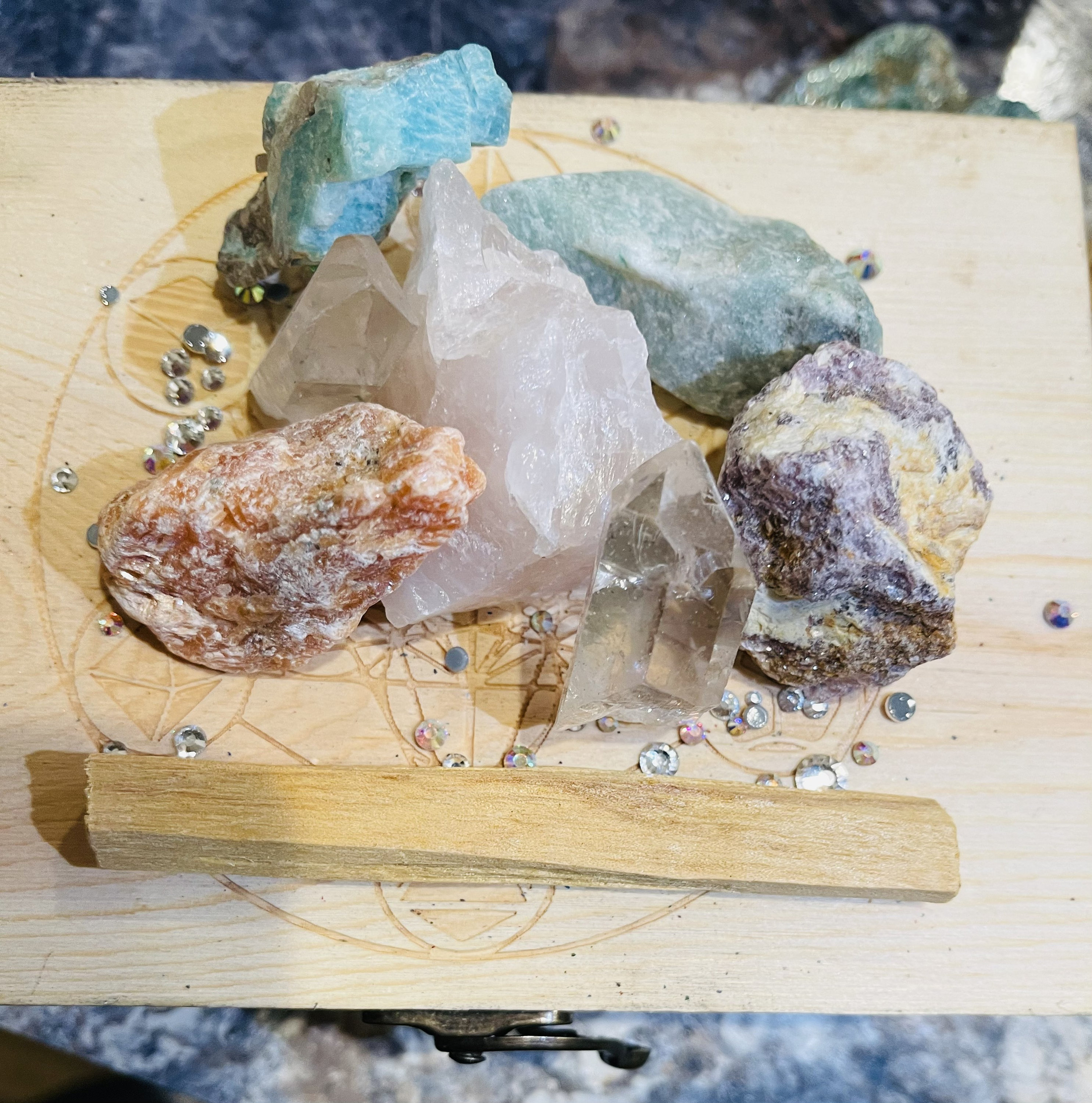 Crystal Grab Bags of Rough Stones. Etsy Australia