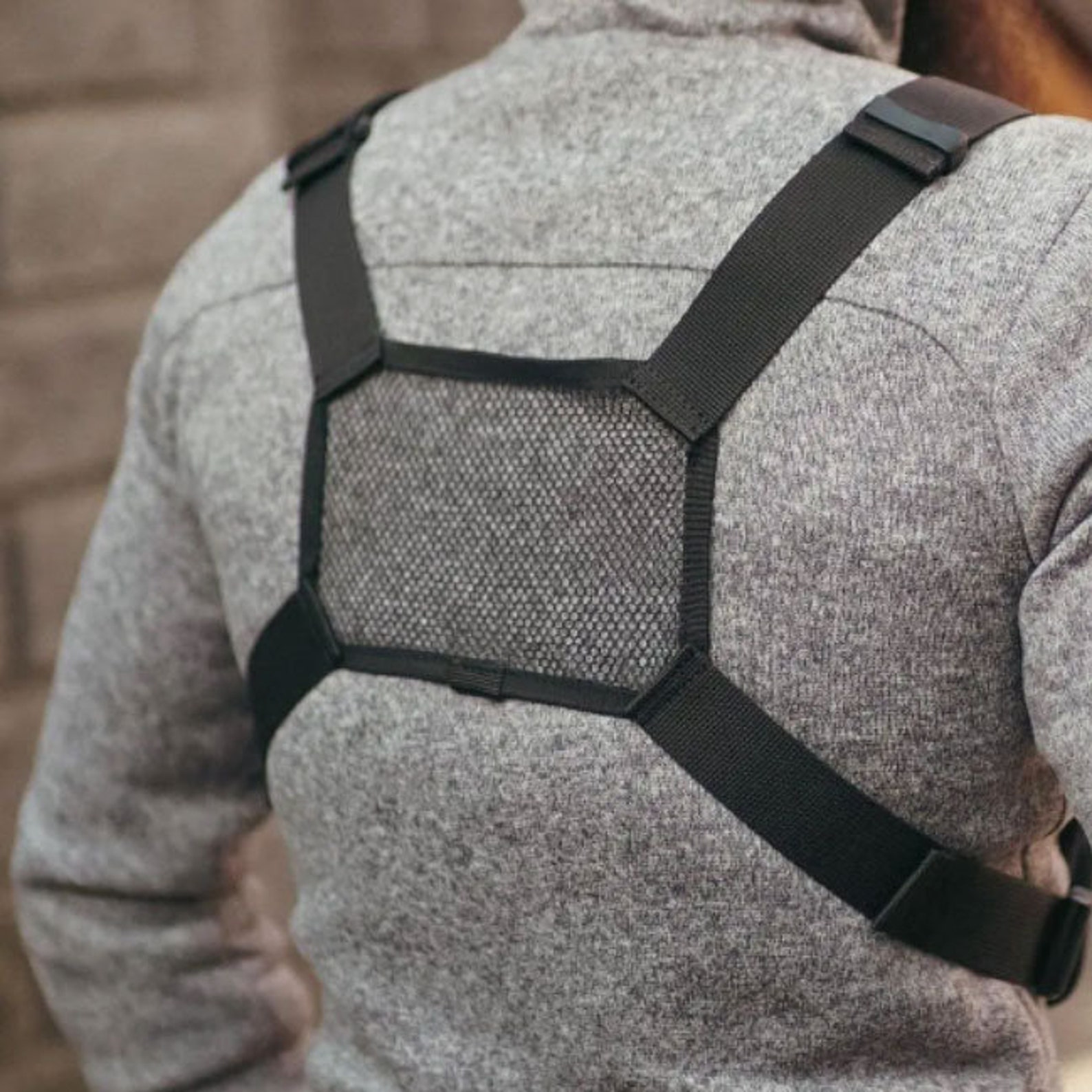 Сhest Bag Black Black Kit Bag Tactical Gear Chest Pack Etsy