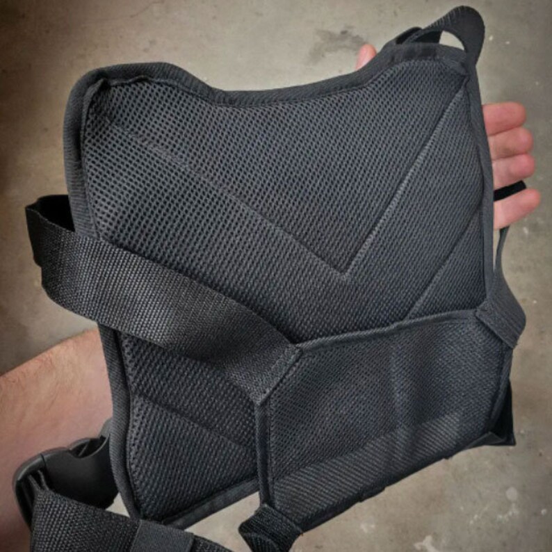 Сhest Bag Black Black Kit Bag Tactical Gear Chest Pack Etsy