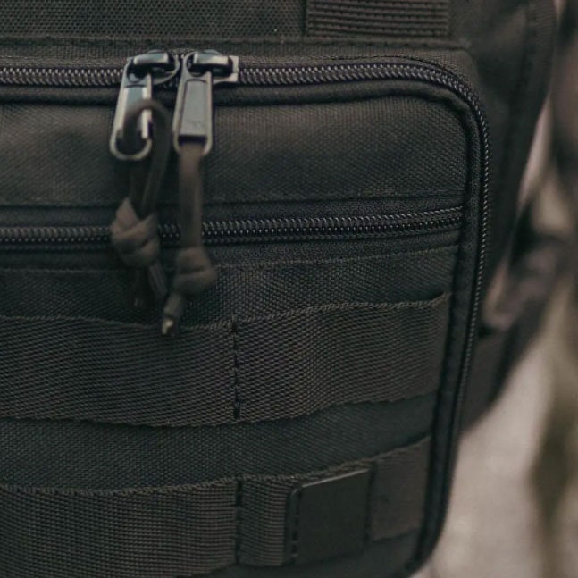 Сhest Bag Black Black Kit Bag Tactical Gear Chest Pack Etsy