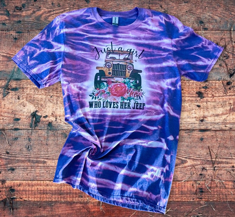 bleached jeep shirt