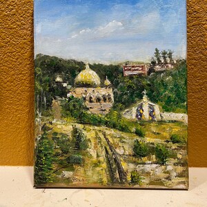 View of El Sobrante California Original Oil Painting 11 x 14 in image 8