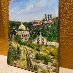 View of El Sobrante California Original Oil Painting 11 x 14 in image 7