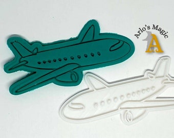 Aeroplane | Cutter and Embossing Stamp
