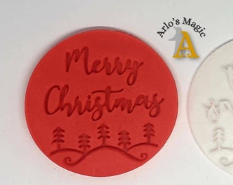 Merry Christmas | Christmas | Embossing Stamp