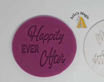 Happily Ever After | Wedding | Embossing Stamp