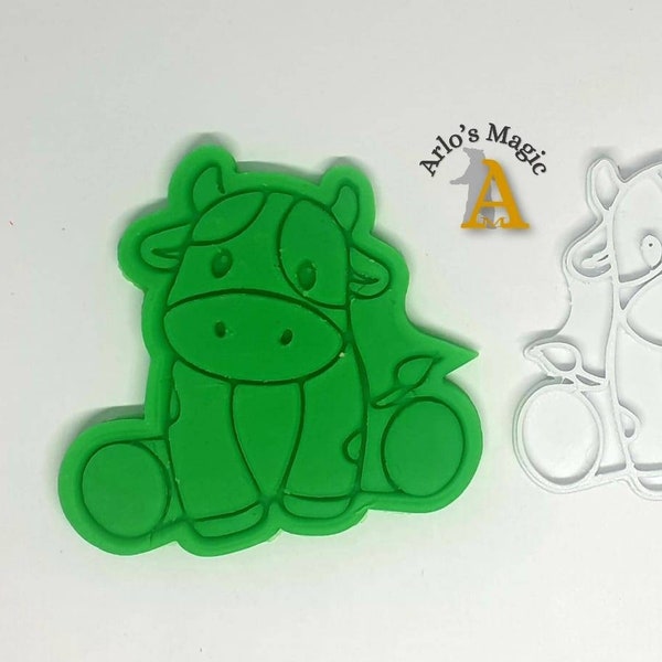 Farmyard Cow Cutter and Embossing Stamp
