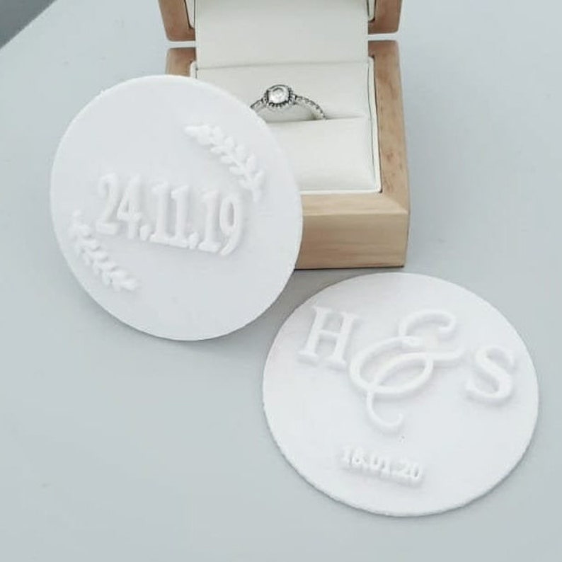 Wedding Personalised Embossing Stamp Multiple Designs Etsy UK