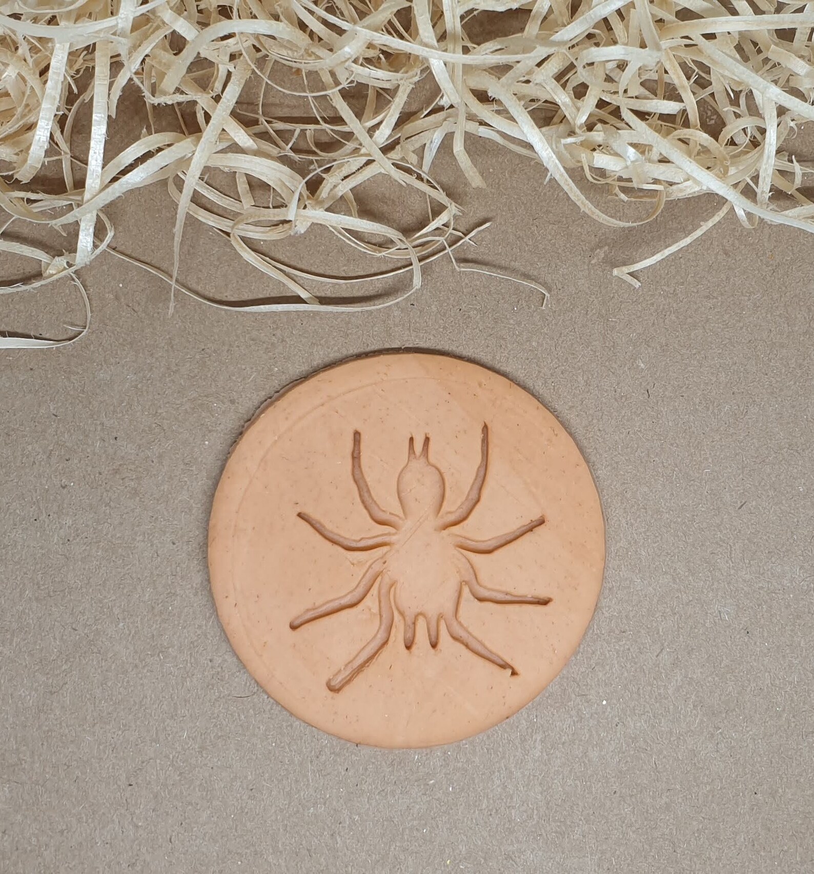 Spider Halloween Embossing Stamp Etsy
