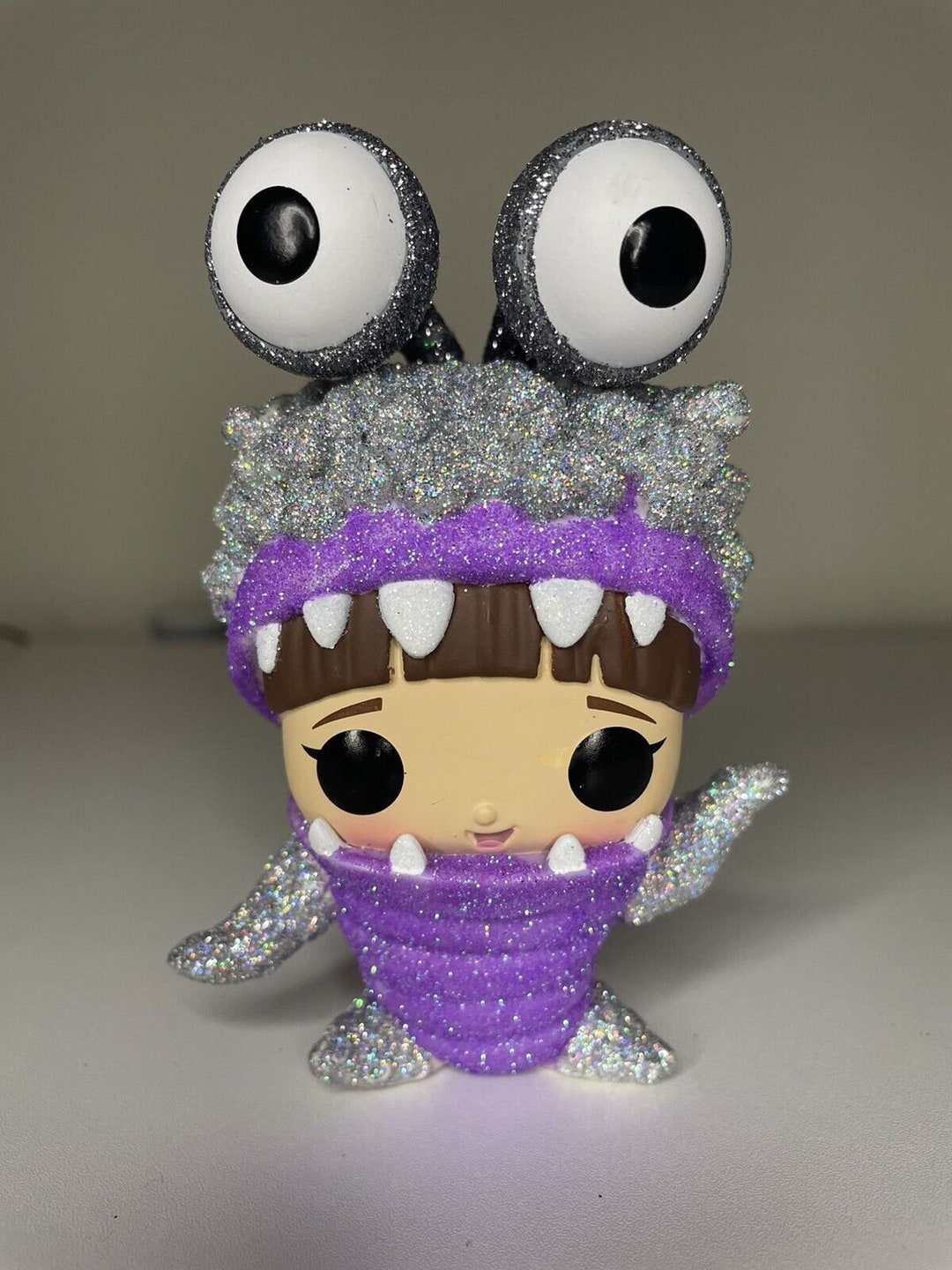 Custom Funko Pop Monsters Inc. Boo #1153 Vinyl Figure(glittered) - Etsy