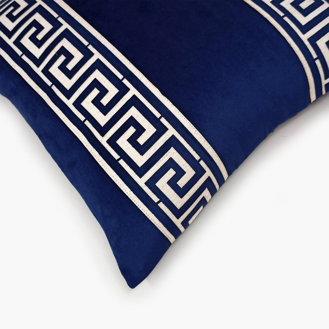 Greek key border Trim Cushion Cover for Living Room sofa Soft Etsy