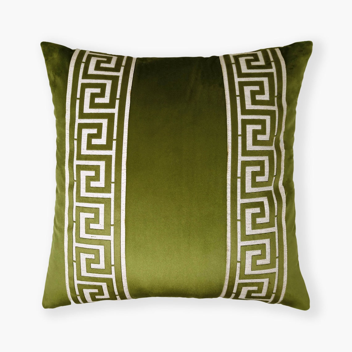 Greek key border Trim Cushion Cover for Living Room sofa Soft Etsy