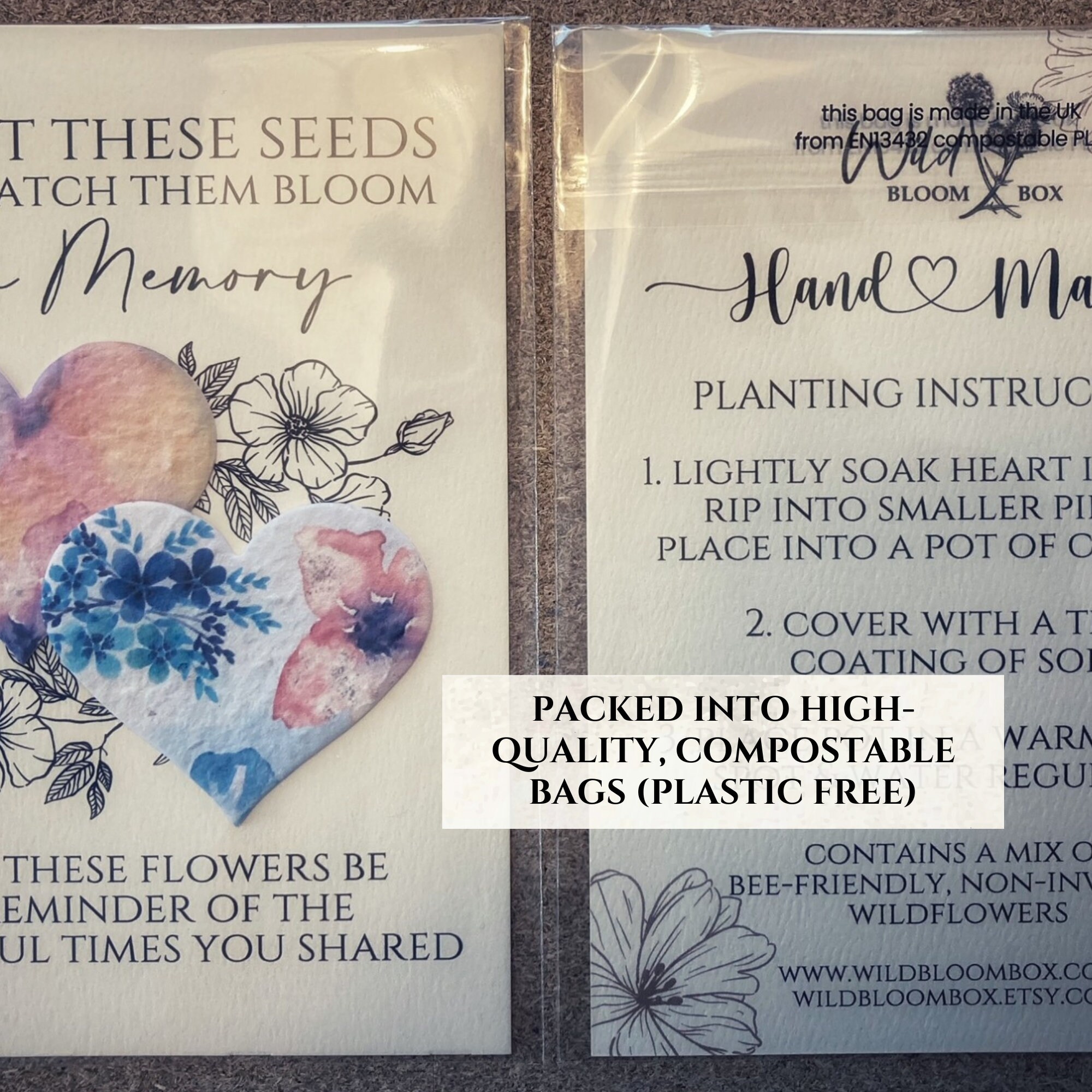Uncle Rip Flower Card Memorial Wildflower Gift Card. Plantable Sympathy Gift. Thinking of You ...