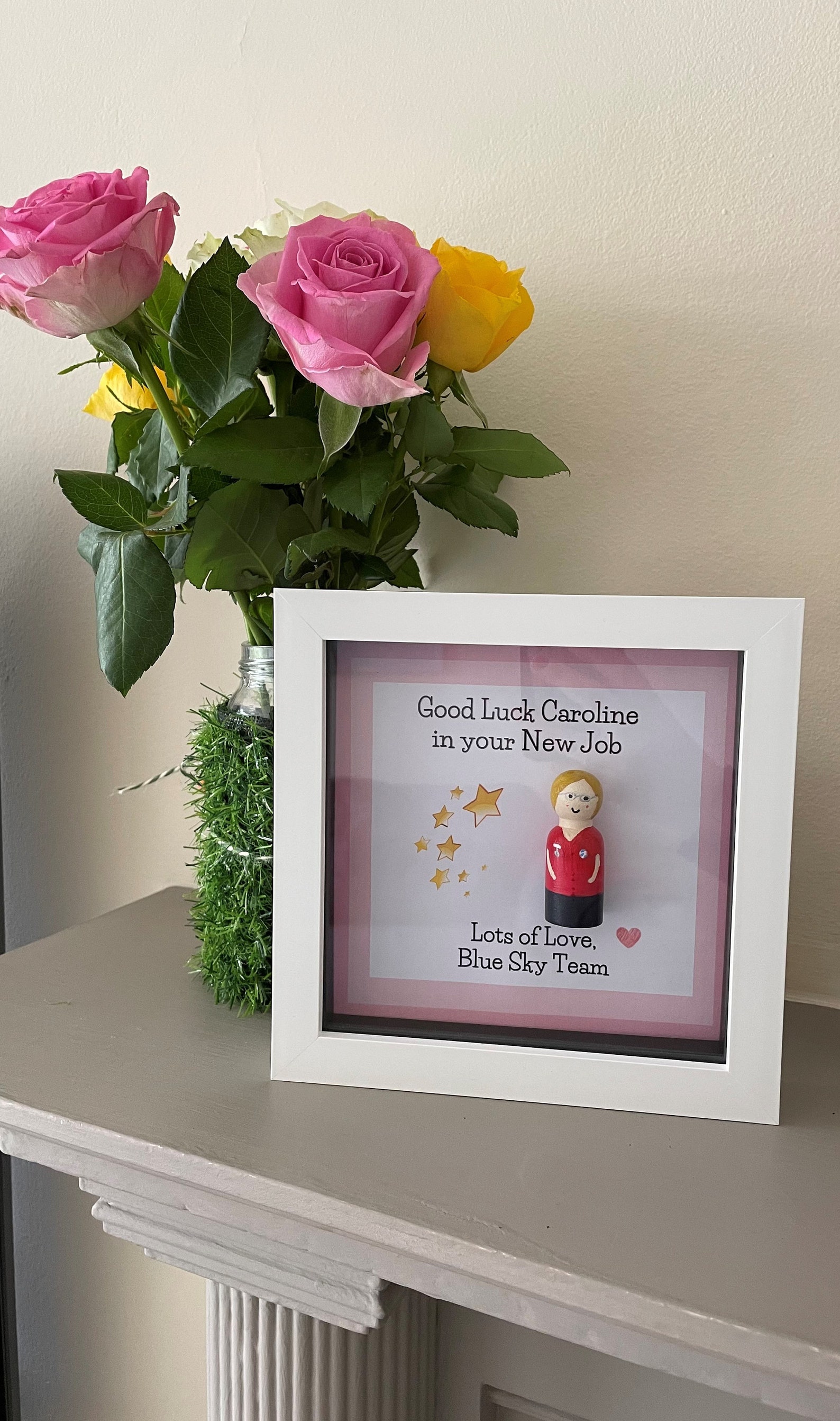 Personalised Leaving Gift for Work Colleague Good Luck in New Etsy UK