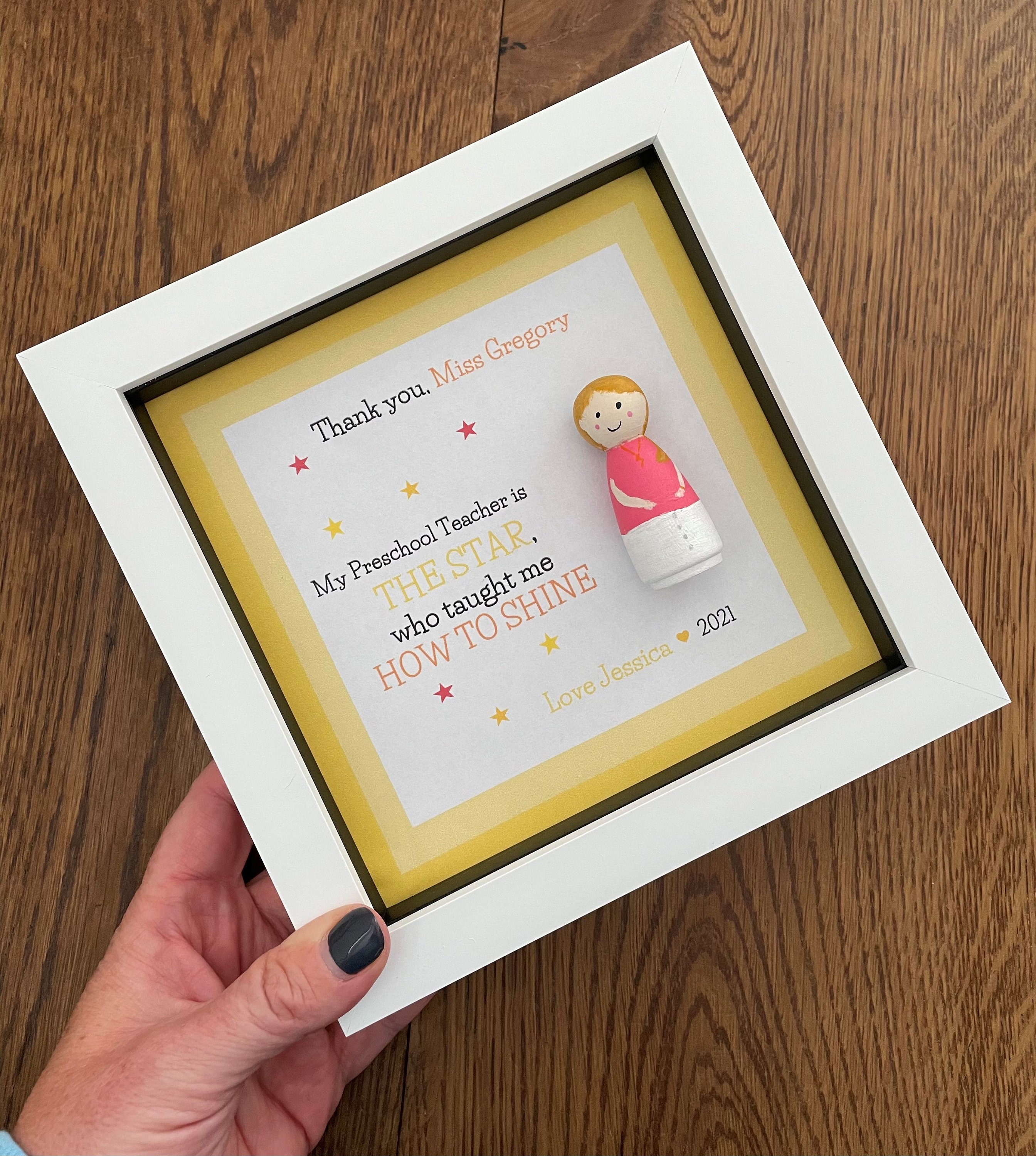 Preschool Teacher Gift Nursery Teacher Gift Thank You Etsy UK