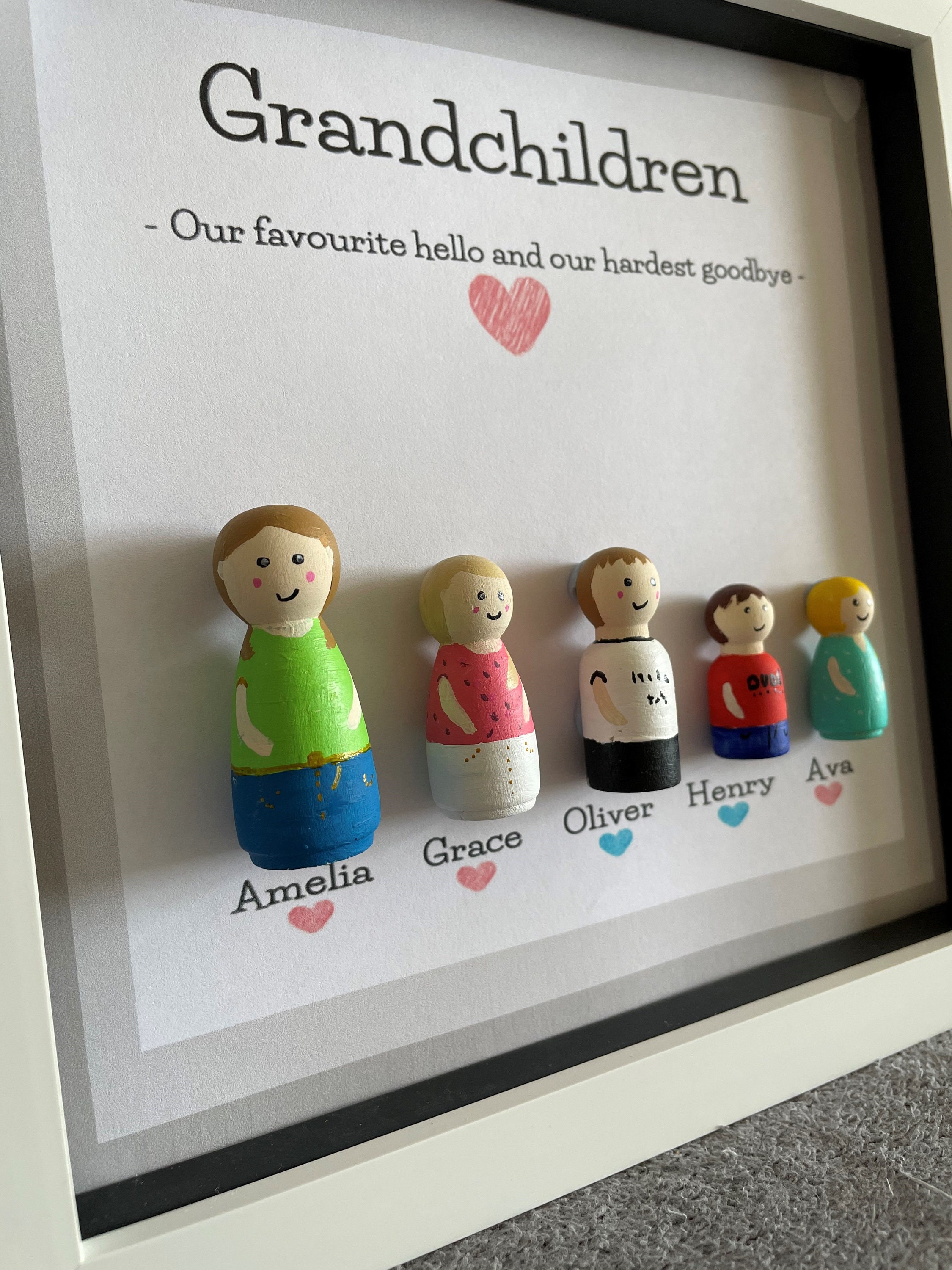 Personalisiertes Geschenk für Großeltern Geschenk für Etsy