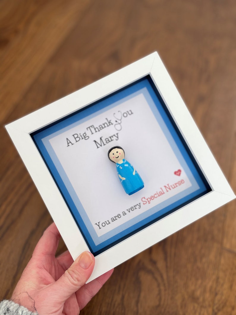 Danke Krankenschwester Personalisierte Handgemachte Peg | Etsy