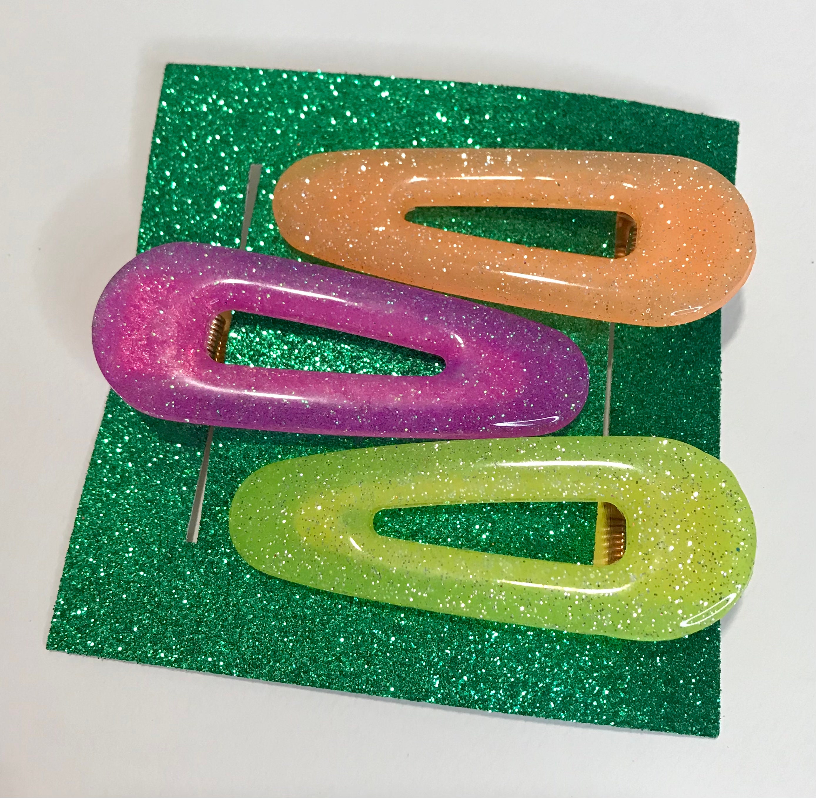 Ensemble de barrettes multi pack Neón Etsy
