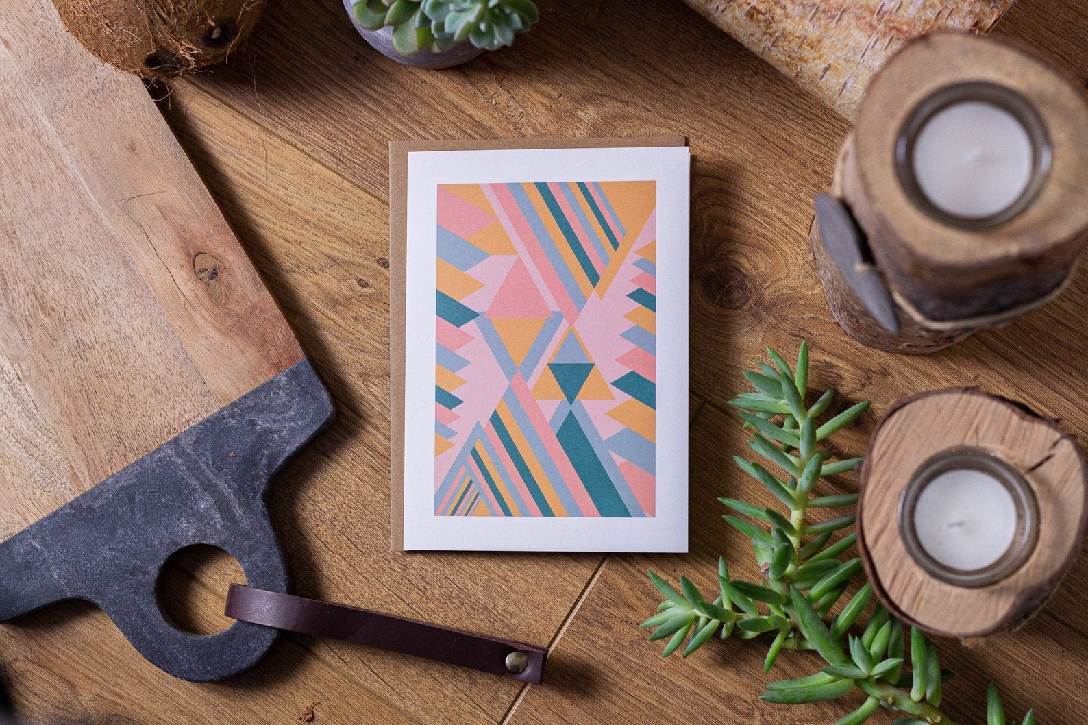 Weights & Measures Blank Greetings Card 7x5 Etsy Norway