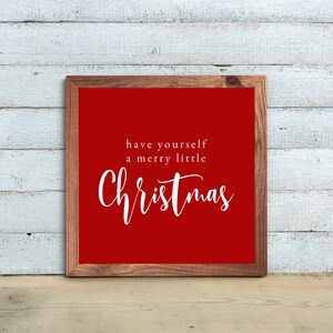 Have Yourself A Merry Little Christmas Printable Sign Merry - Etsy