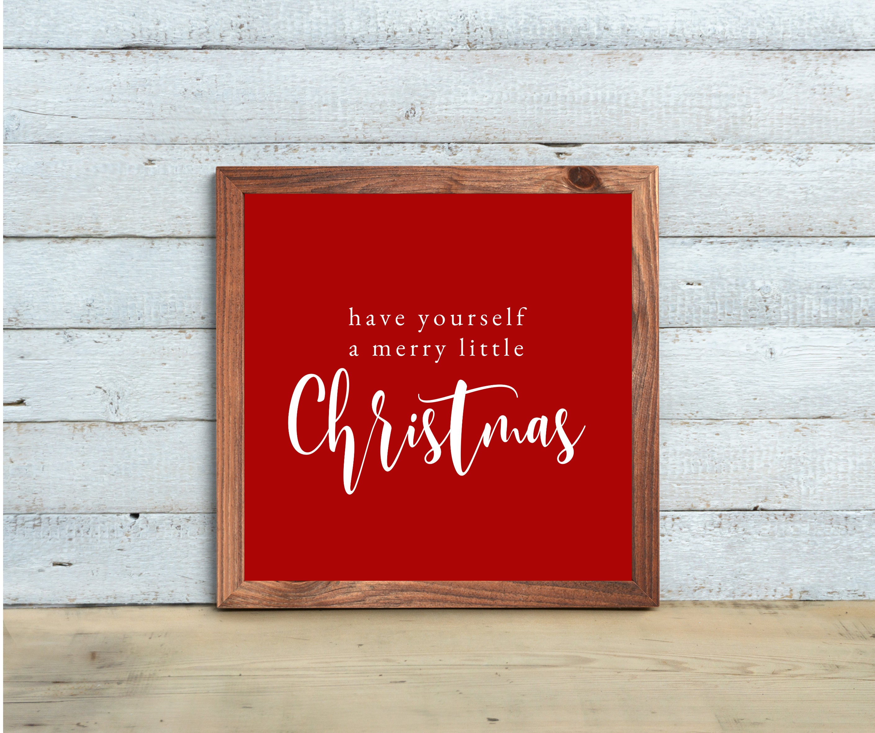 Have Yourself A Merry Little Christmas Printable Sign Merry - Etsy