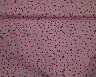 Sommersweat Dots pink
