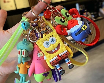 SpongeBob Squarepants Keychain SpongeMock