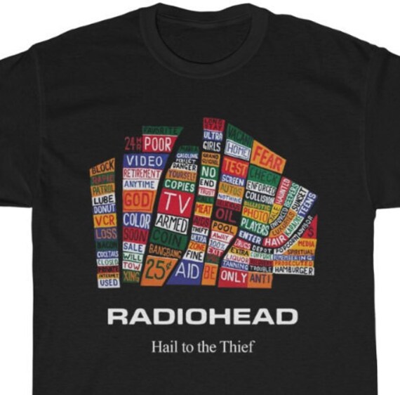 RADIOHEAD Radiohead TShirt Shirt t Etsy