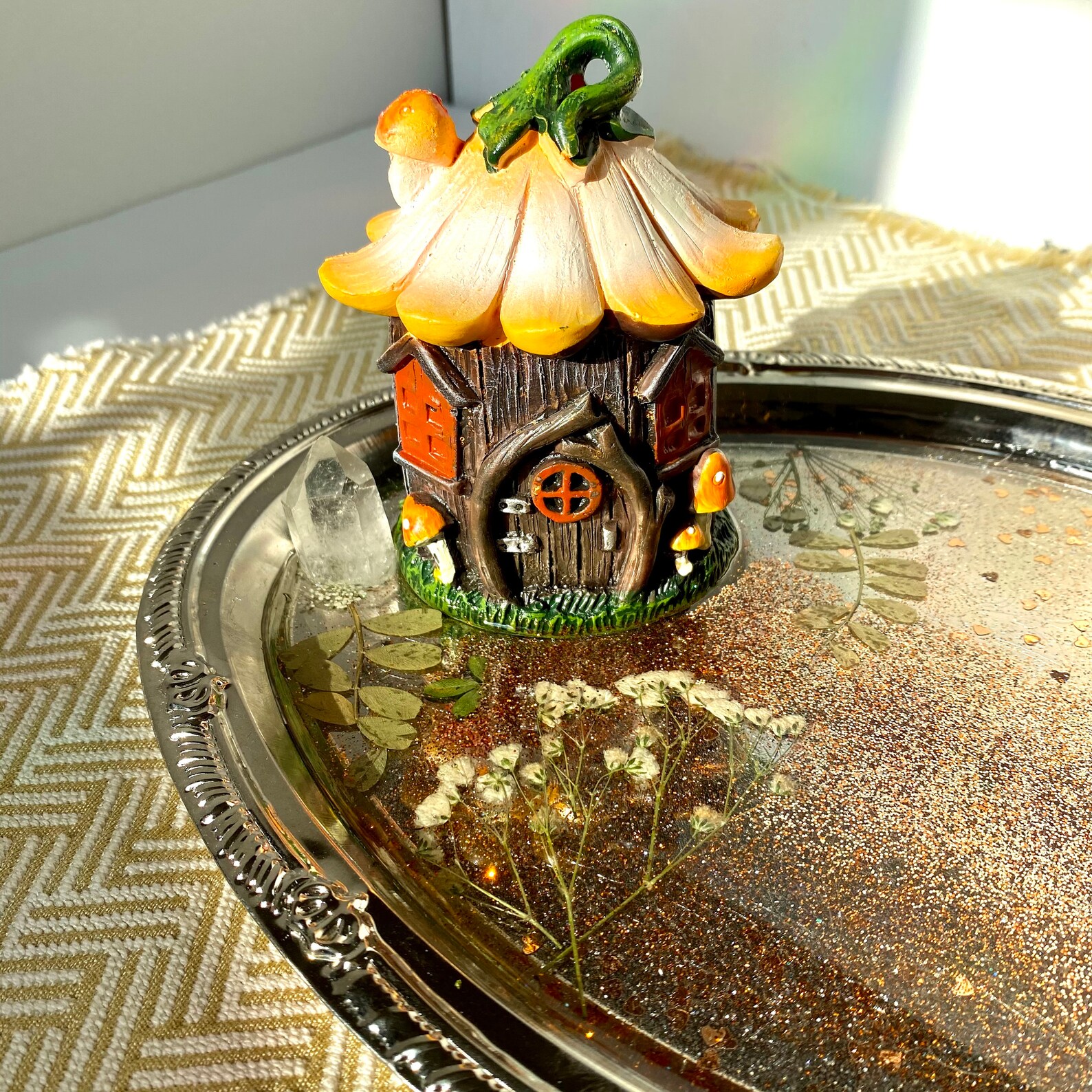 Fairy home decorative tray Etsy