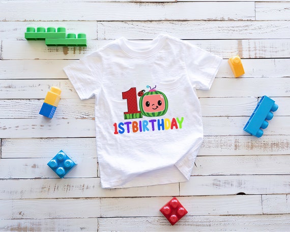 Download Cocomelon First Birthday Svg Baby JJ Dancing Cocomelon ...