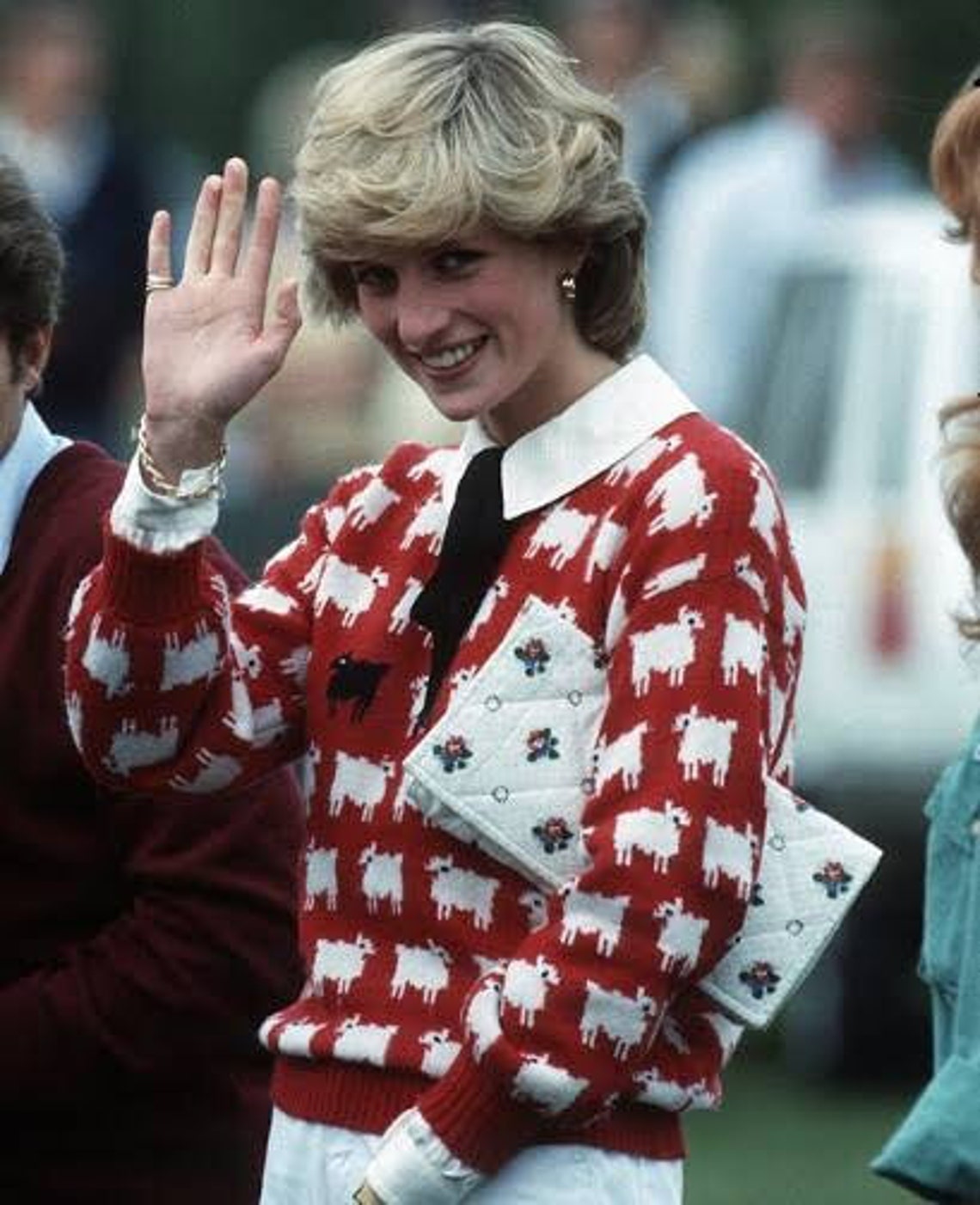 Princess Diana Sweater Black Sheep Iconic Sweater Etsy