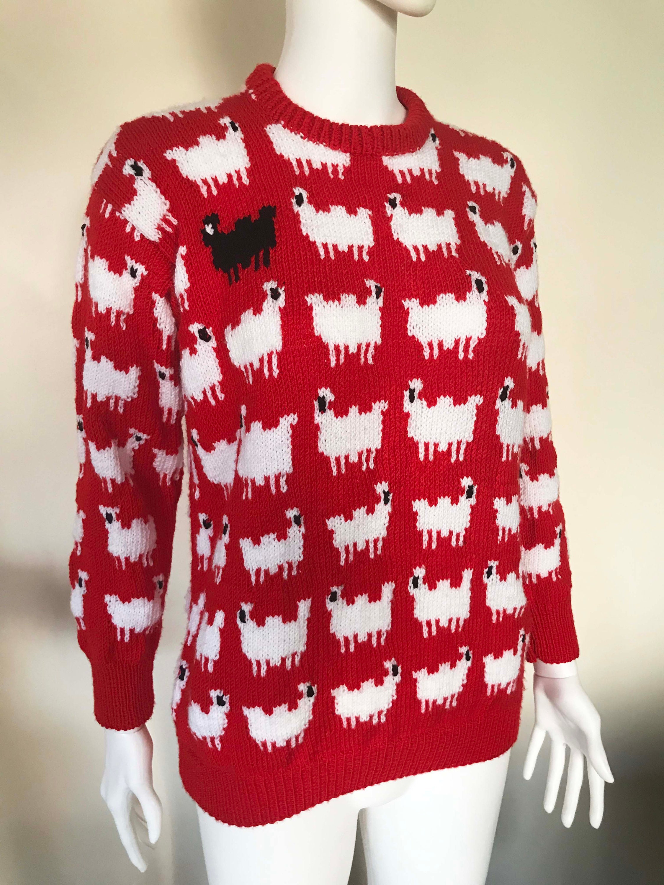 Princess Diana Sweater Black Sheep Iconic Sweater | Etsy