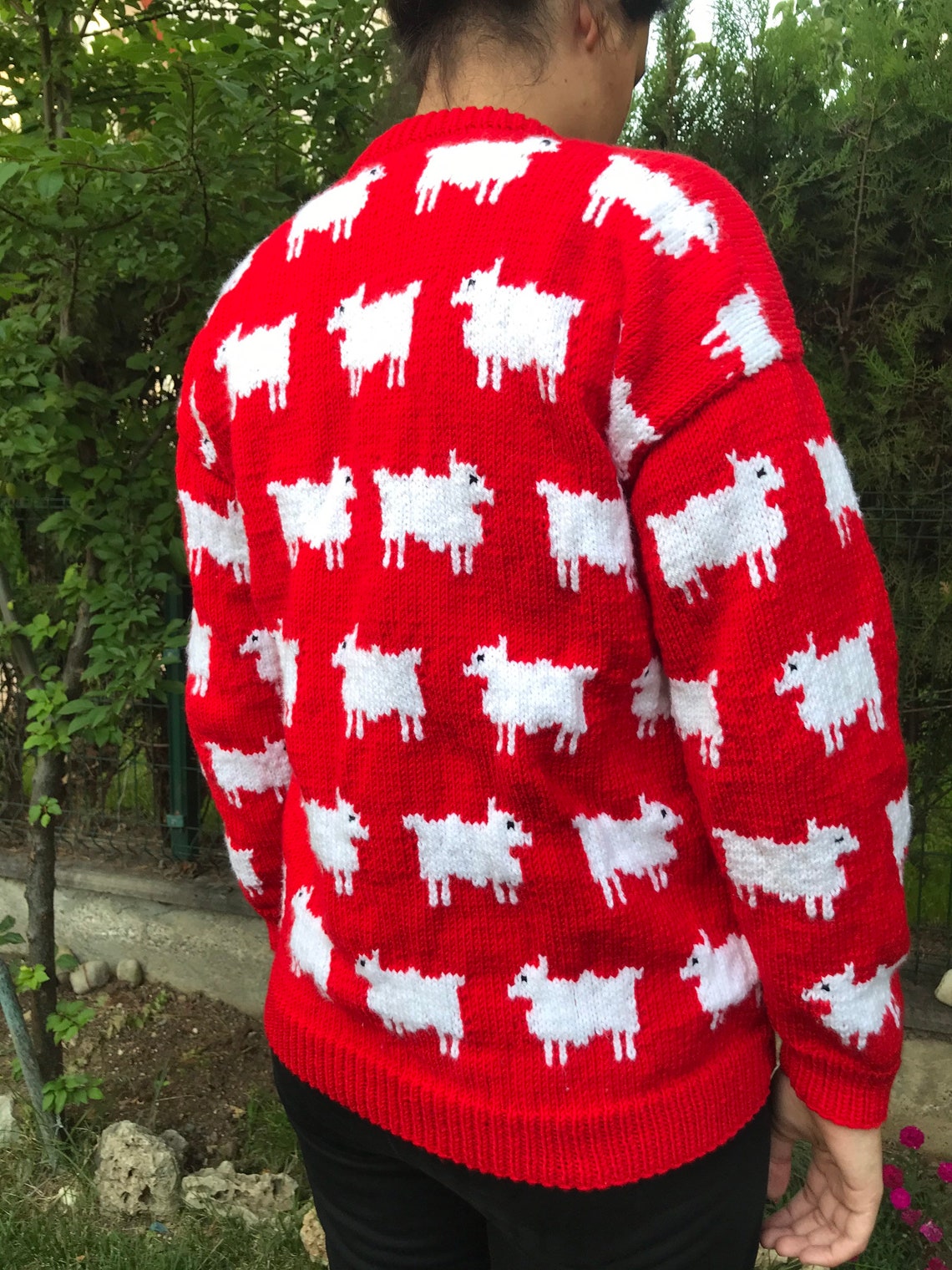 Princess Diana Sweater Black Sheep Iconic Sweater | Etsy