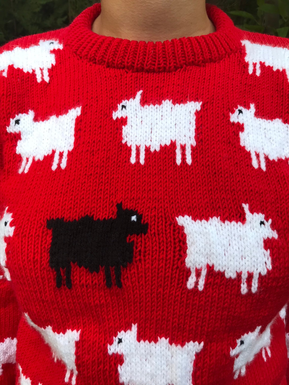 Princess Diana Sweater Black Sheep Iconic Sweater Etsy
