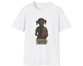 Ghoul Scout Shirt - Funny Horror Zombie Girl Tee - Creepy Cookie Troop Parody - Halloween Nerd Gift
