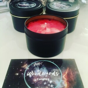 Roter Himmel bei Nacht Kerze 5oz