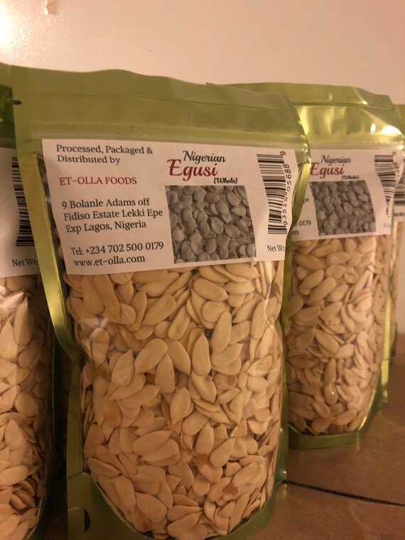 Nigerian Egusi/Melon seed whole Etsy