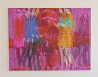 Destiny | Citizen | 3D Wall Art | Unique Wall Art |Optical Art |Digital Print of Original Artwork |Contemporary Art |Printable Wall Art