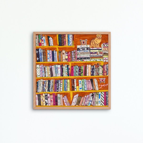 Library Wall Art Etsy