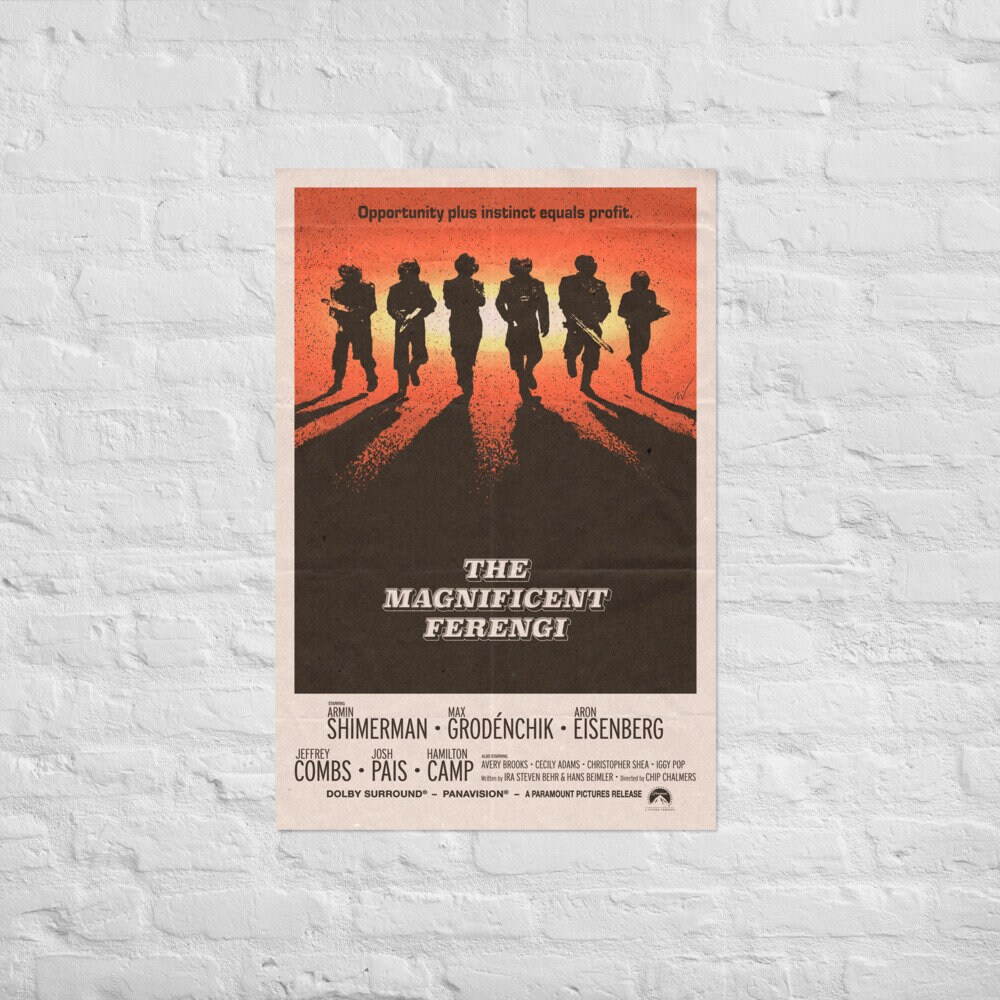 The Magnificent Ferengi Star Trek DS9 Poster - Etsy