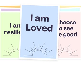 Affirmation Cards Download