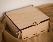 Laser cut wooden box svg template Glowforge jewelry box cnc vector template Box with lid svg cricut Box dxf cut plan digital download