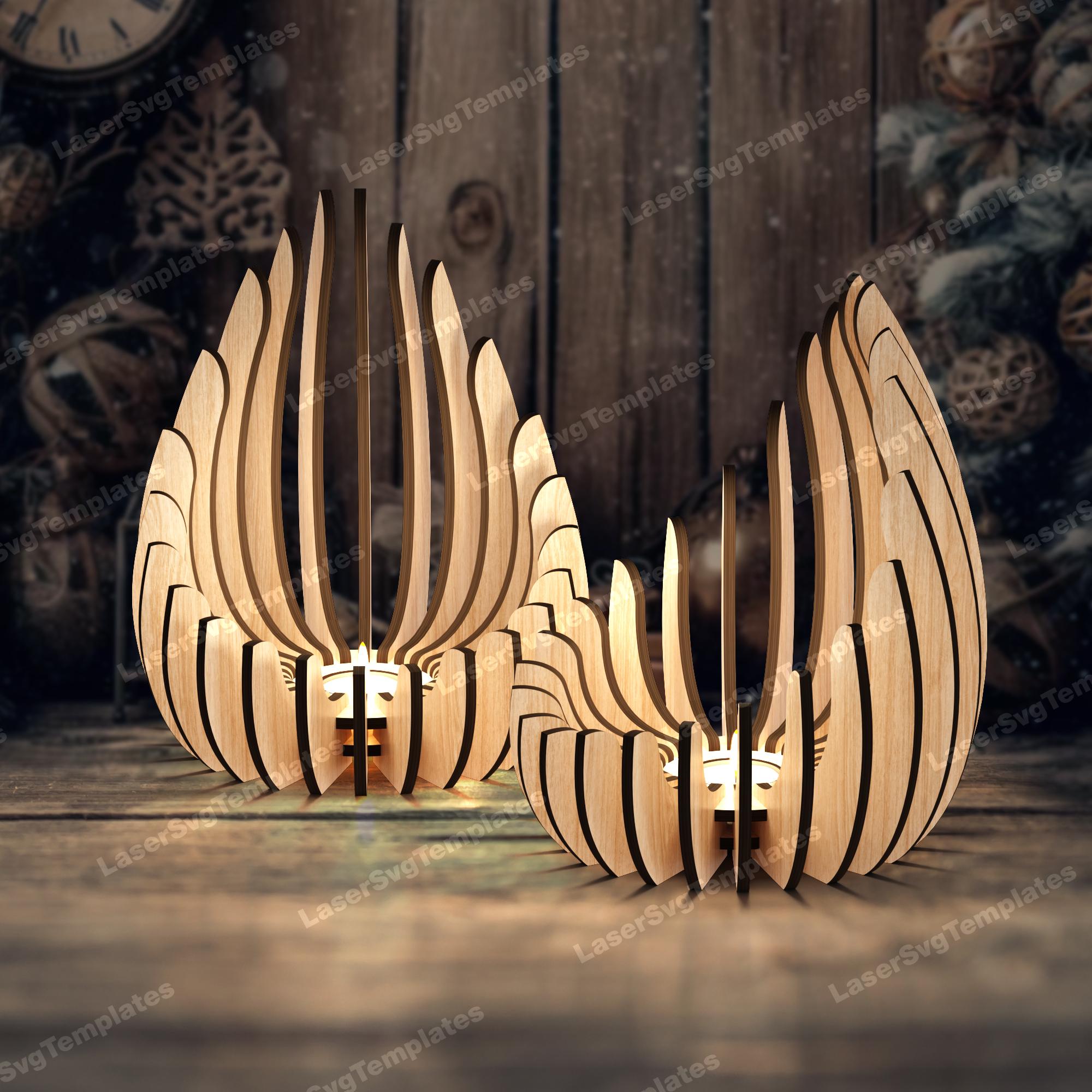 Photophore forme lampe de chevet