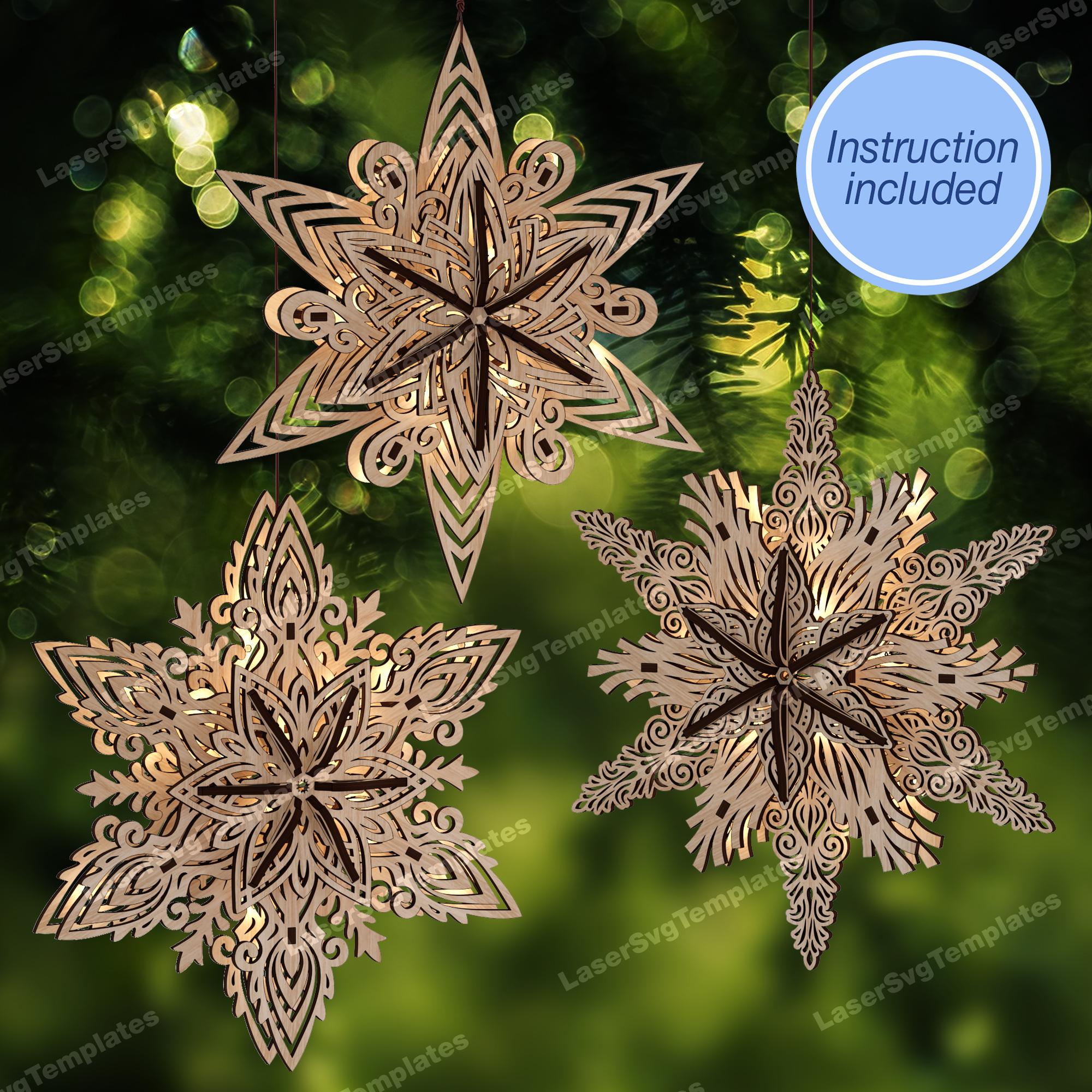 24 Decorazioni per albero di Natale,Ornamenti Natalizi in Legno fai da te con corda, Pendenti Natalizi Addobbi Albero, Decorazioni per la casa, forniture per feste di Natale, Regali Feste