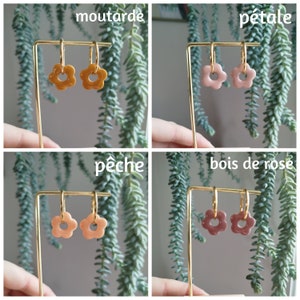 Boucles d'oreilles Pépettes faites main personnalisables image 8