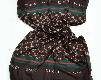 black gucci scarf womens