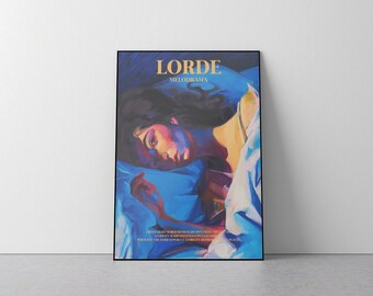 Lorde Album Cover Etsy