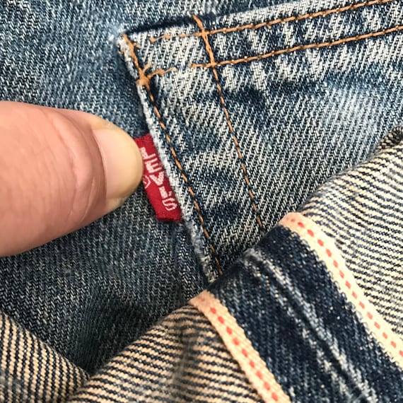 Vintage Levis 502-XX Big E Talon 