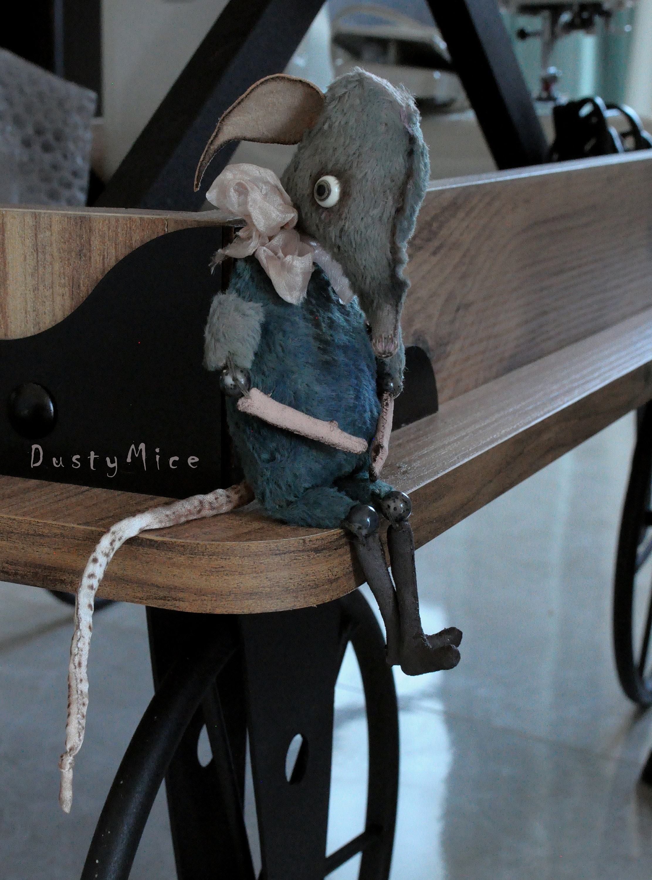 DUSTY Mouse Rat Toy. Halloween Art Doll by Ratberry. - Etsy