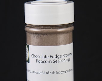 Chocolate Fudge Brownie Popcorn Seasoning, Gourmet Popcorn Flavoring